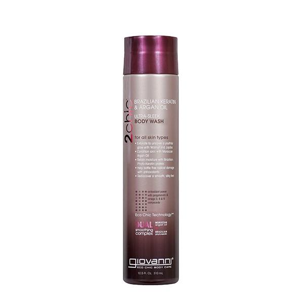 Giovanni Cosmetics - 2chic® - Ultra-Sleek Body Wash with Brazilian Keratin & Argan Oil 310 ml