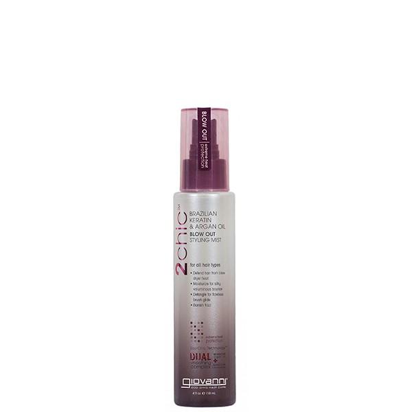 Giovanni Cosmetics - 2chic® - Ultra-Sleek Blow Out Styling Mist with Brazilian Keratin & Argan Oil 118 ml