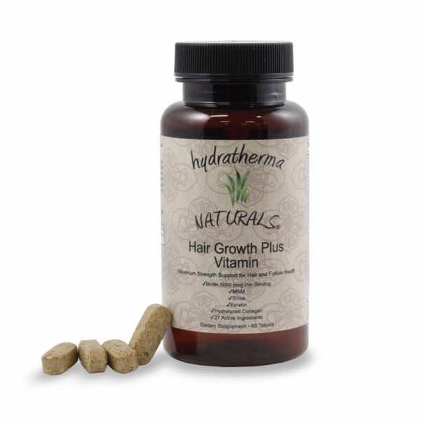 Hydratherma Naturals - Hair Growth Plus Vitamin - 60 tabletten