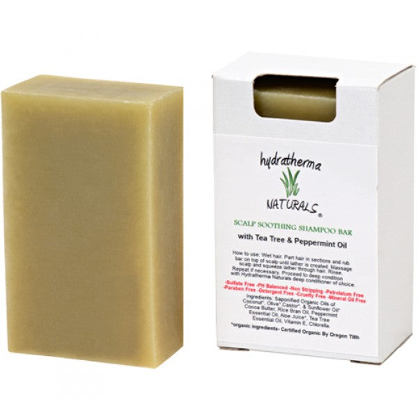 Hydratherma Naturals - Organic Scalp Soothing Shampoo Bar 110 gr