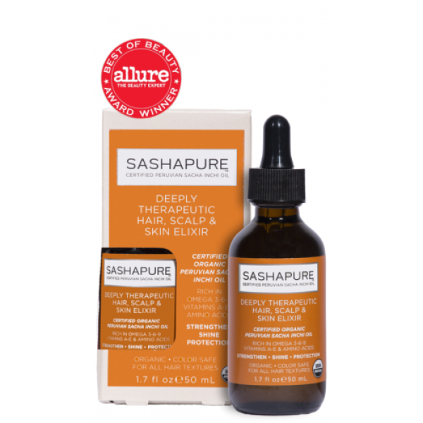 Sashapure Deeply Therapeutic Hair. Scalp & Skin Elixir 50 ml